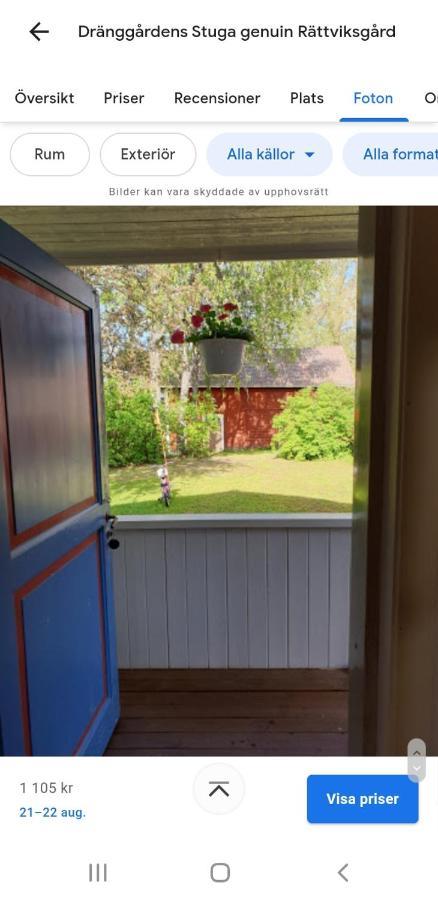 Draenggardens Stuga Pa Genuin Raettviksgard Boda  Bagian luar foto